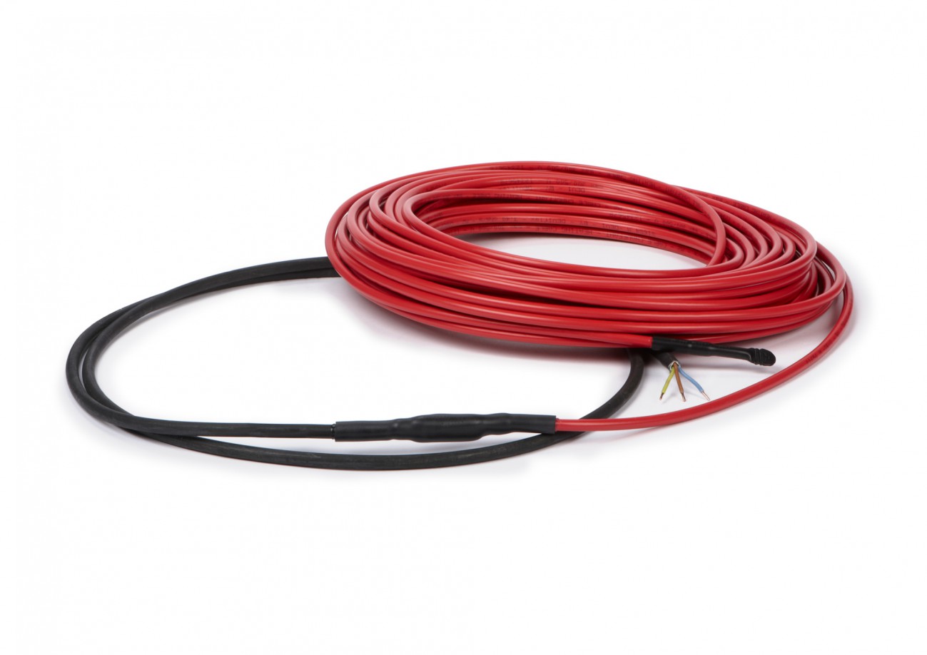 DEVIflex™ 10T — двухжильный нагревательный кабель для системы "теплый пол", защиты трубопроводов от замерзания, защиты от промерзания грунта под холодильными камерами и искусственными катками | официальный сайт Danfoss Россия